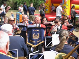 Front row cornets at Bowood