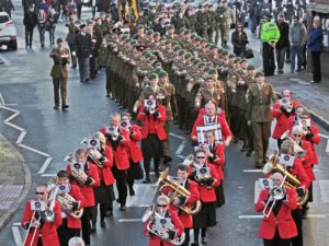 Remembrance Service Parade, Marlborough - 2017