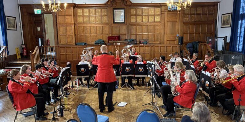 Band Coffee Morning – Main Band joined by the Training Section