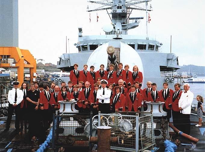 Band on HMS Marlborough